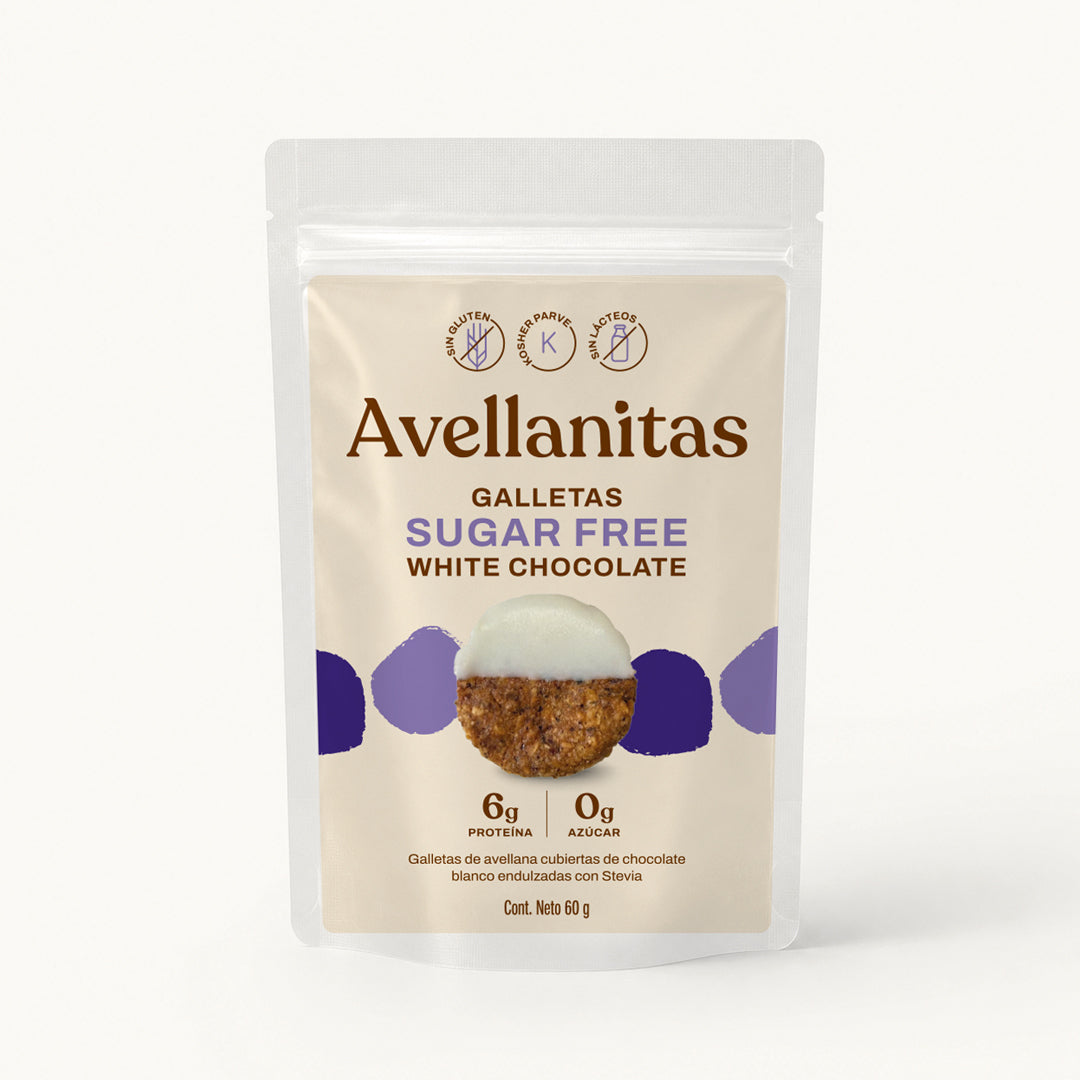Avellanitas White Sugar Free